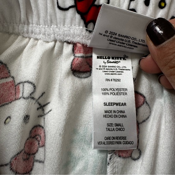 Hello Kitty Christmas Pajamas Pants - Picture 5 of 7